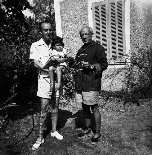 Cicero Dias-Picasso-Sylvia-a-Vallauris-1952-