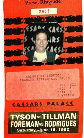 Mike Tyson & Foreman, duas grandes lutas.