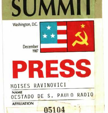 Encontro Gorbachov e Ronald Reagan