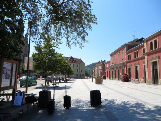 Gare de Saverne, o porto de partida.