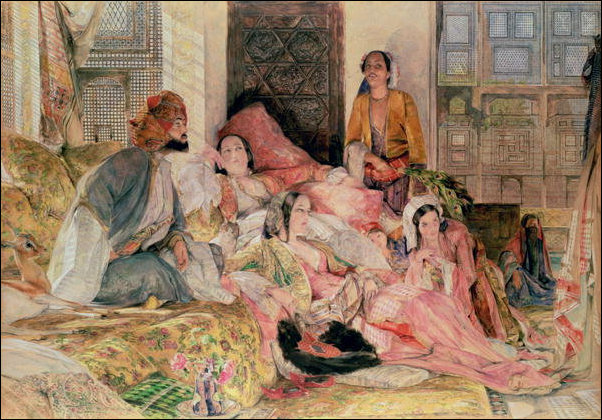 John Frederick Lewis - 'Life in the Harem'